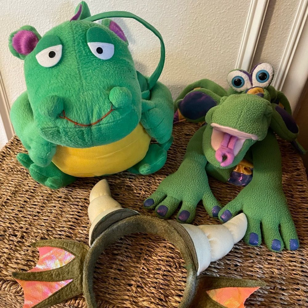 Green Dragon Basket Melissa and Doug Dragon Puppet Dragon Headband